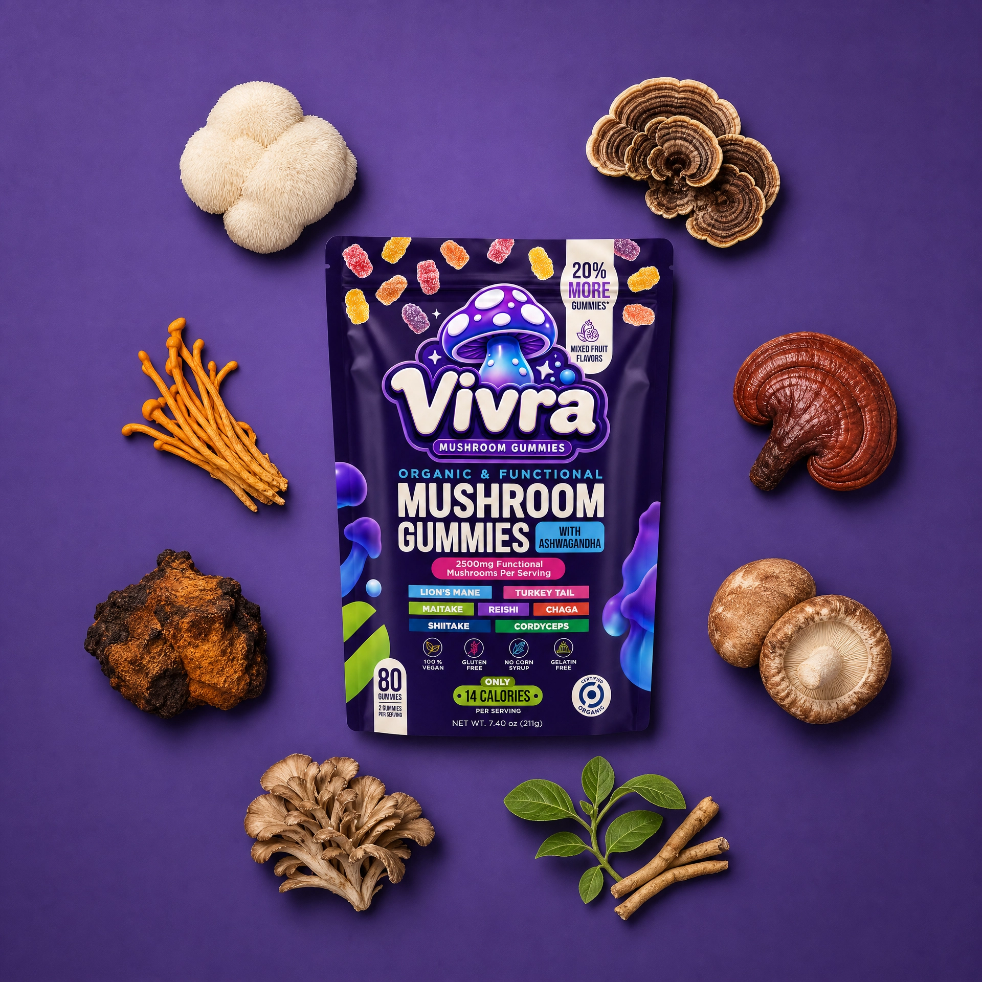 Functional Mushroom Gummies