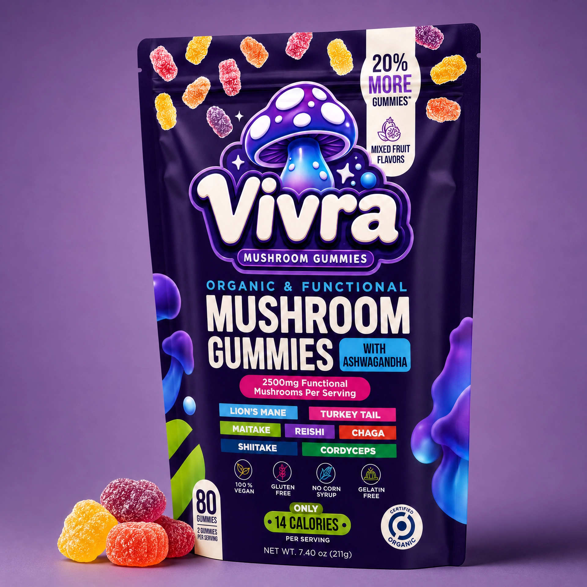 Functional Mushroom Gummies
